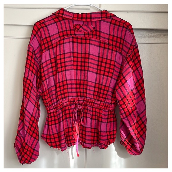 💕We the free button down flannel shirt-size S💕 - Picture 8 of 16